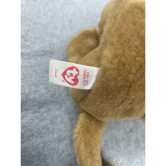 TY Beanie Baby Cecil The Lion Bean Bag Plush 2015 Brown Zimbabwe - Picture 5 of 6